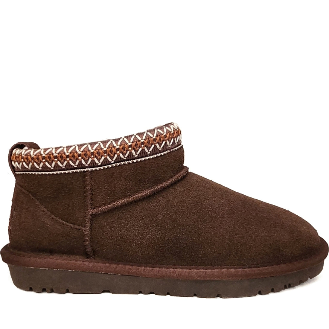 dark brown casual closed warm boots