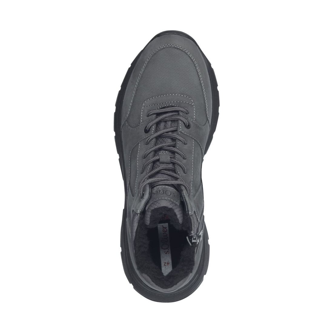 leisure trainers dark grey