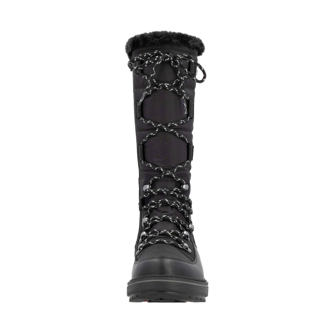 black casual closed ladies' boots