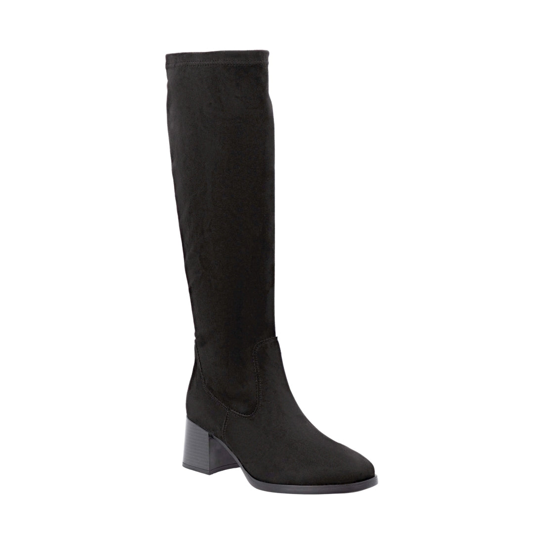 black elegant closed ladies' boots