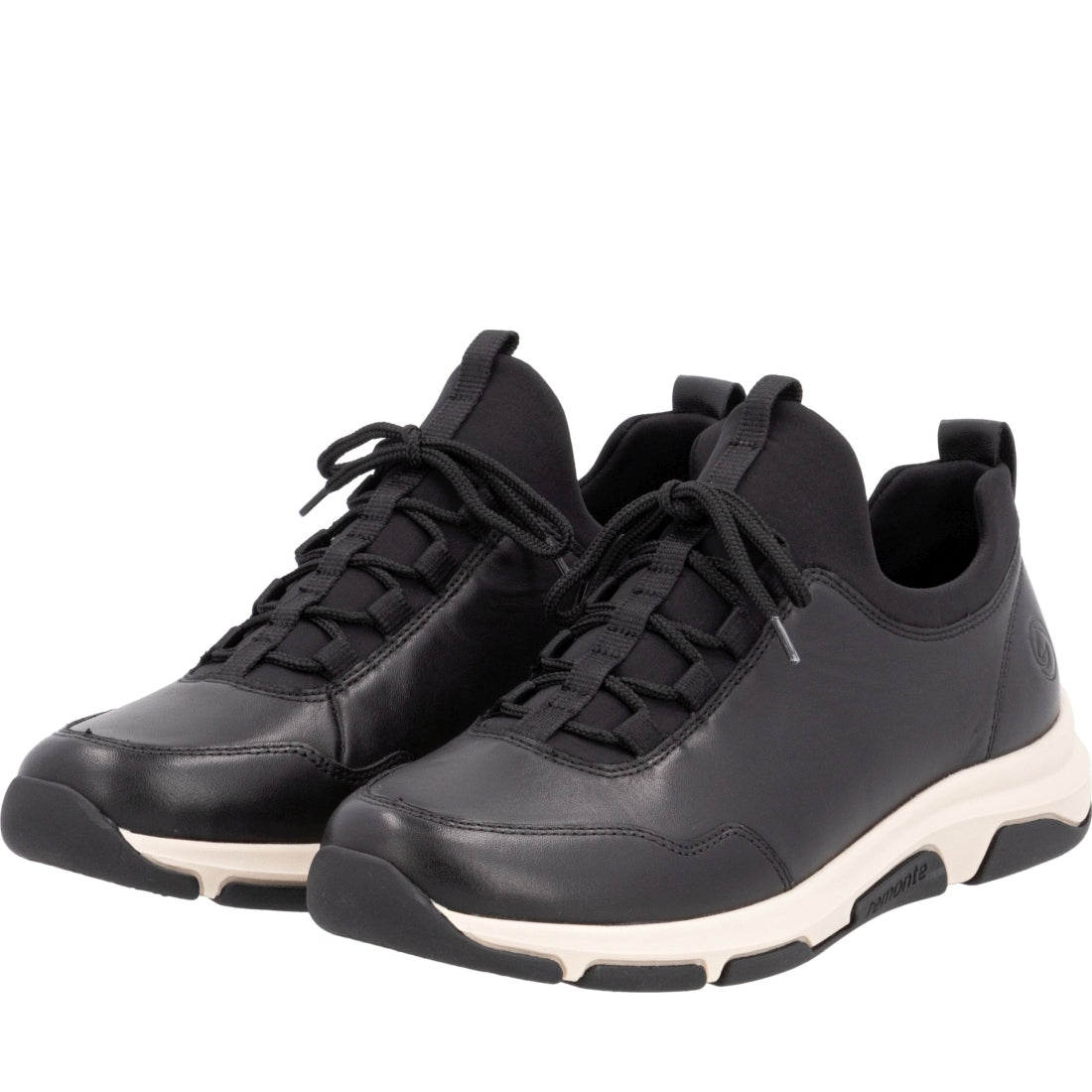 black casual closed ladies shoes