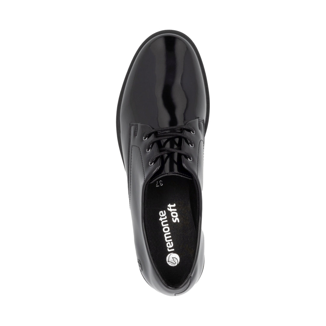 black elegant closed ladies shoes