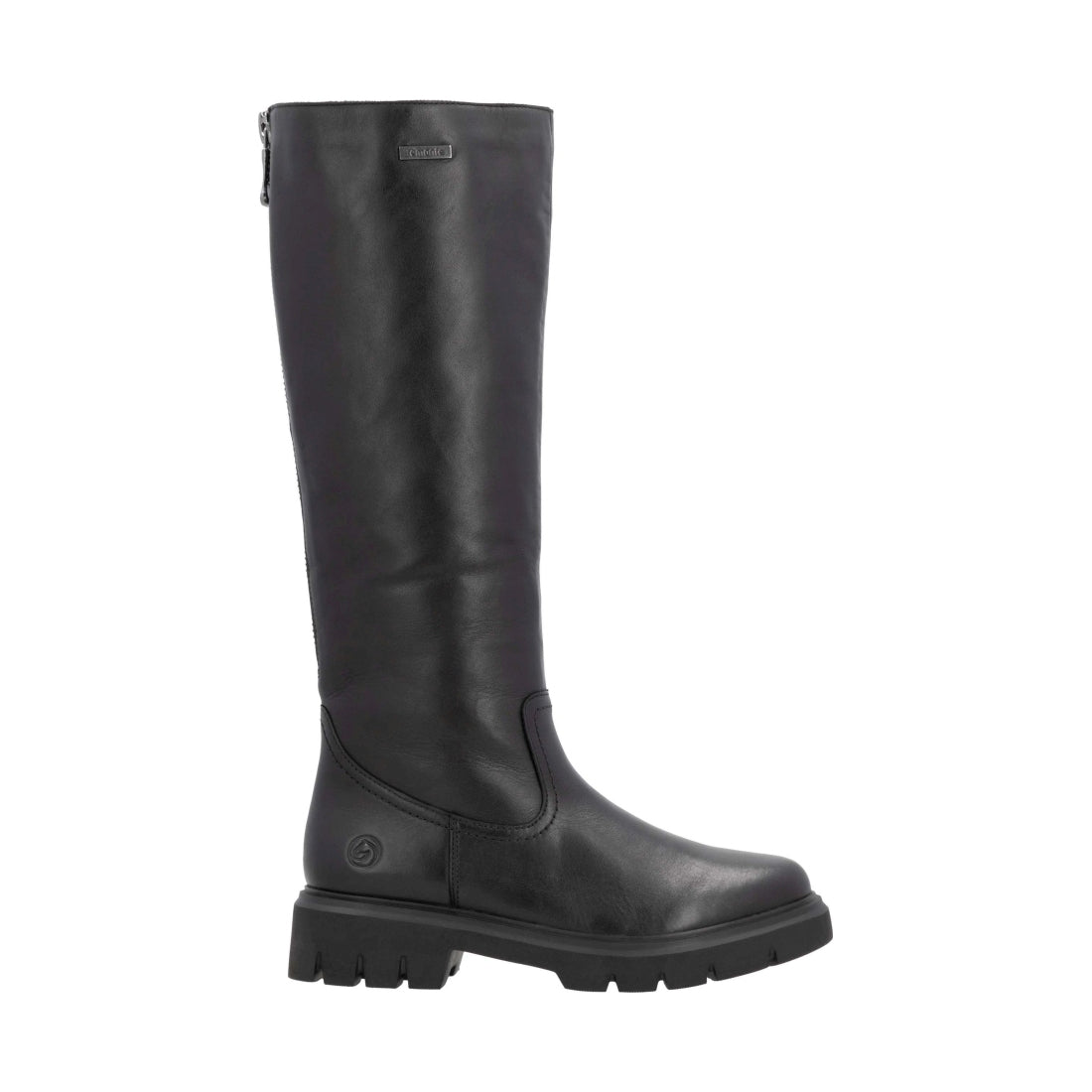 black elegant closed ladies' boots