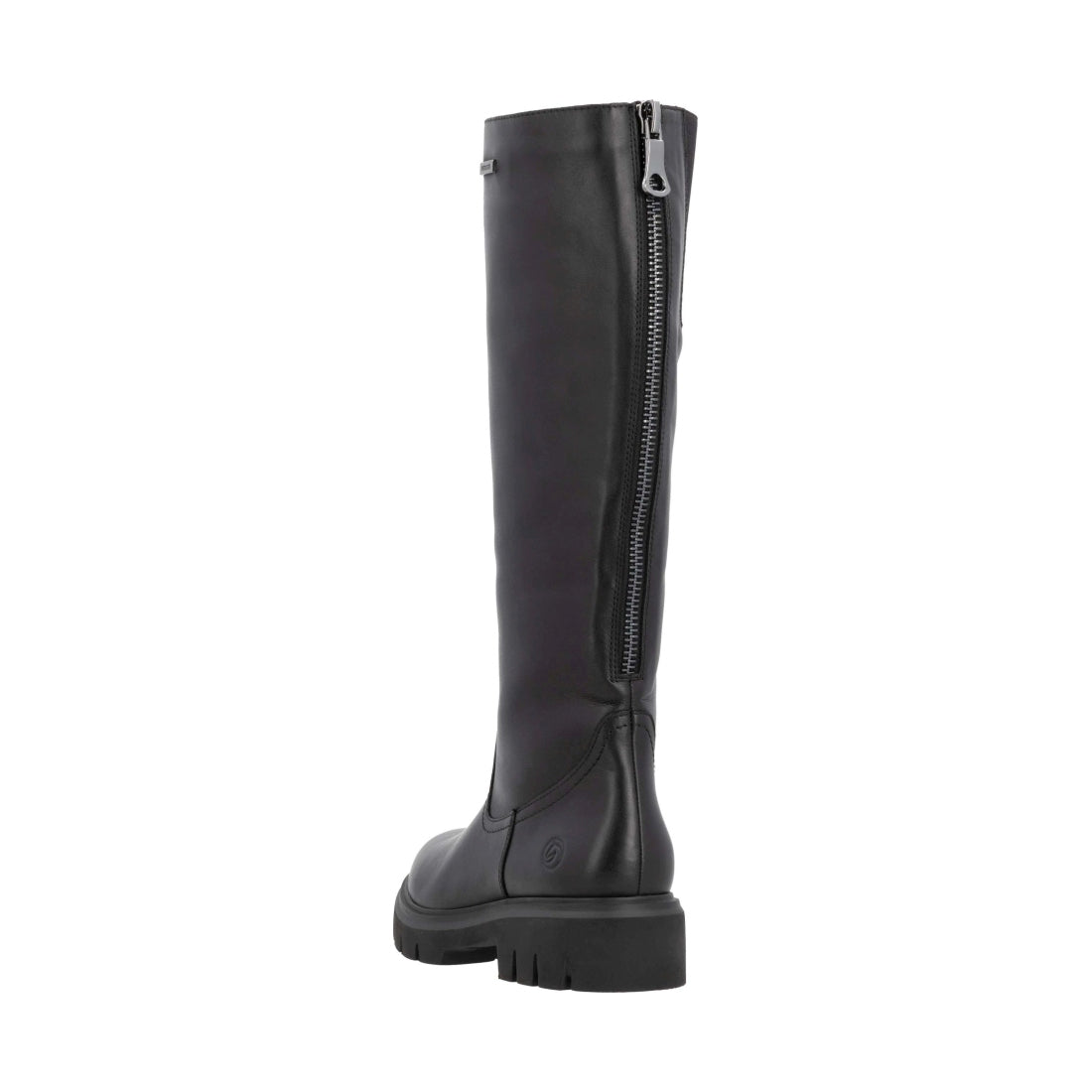 black elegant closed ladies' boots