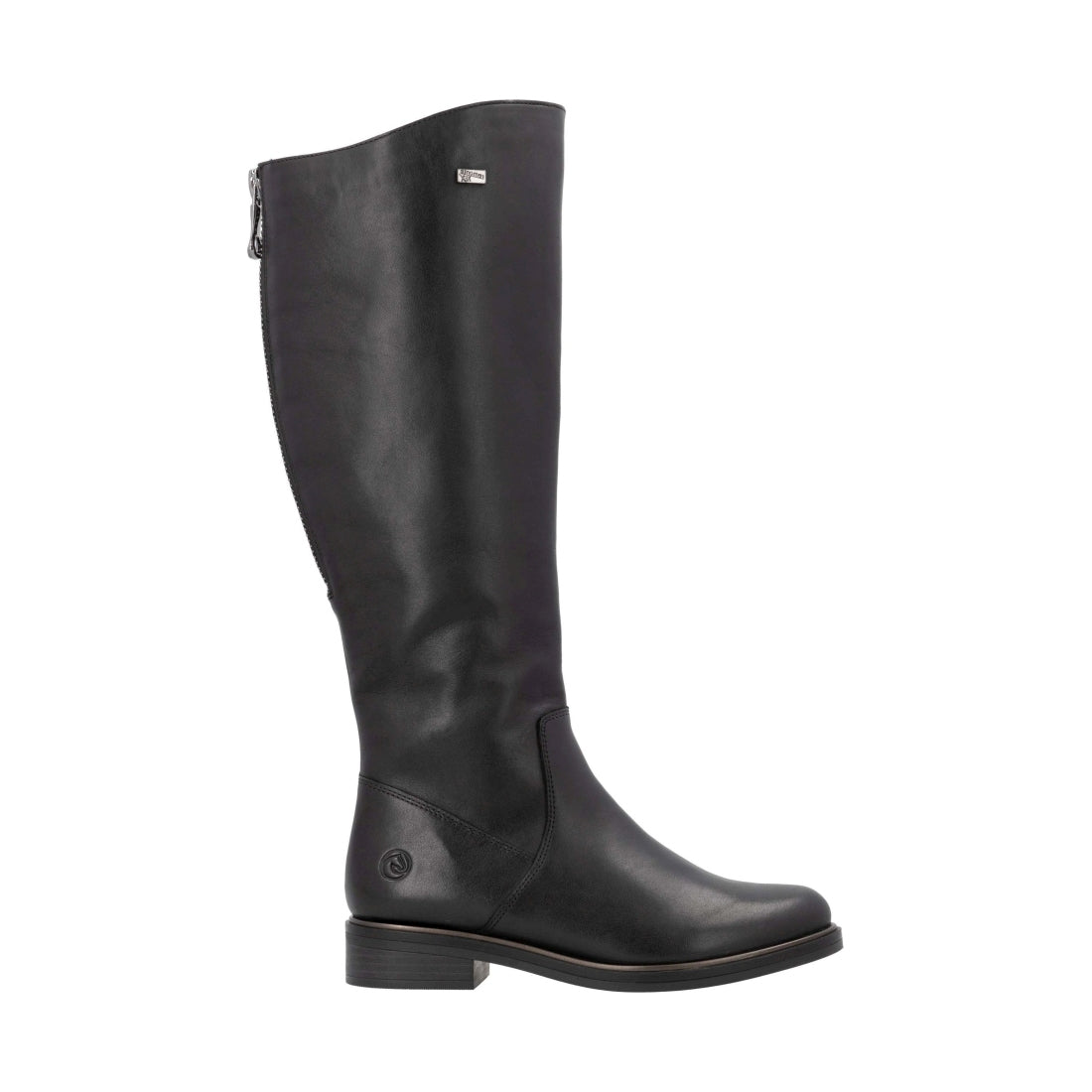 black elegant closed ladies' boots