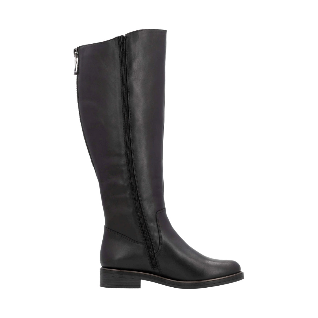 black elegant closed ladies' boots