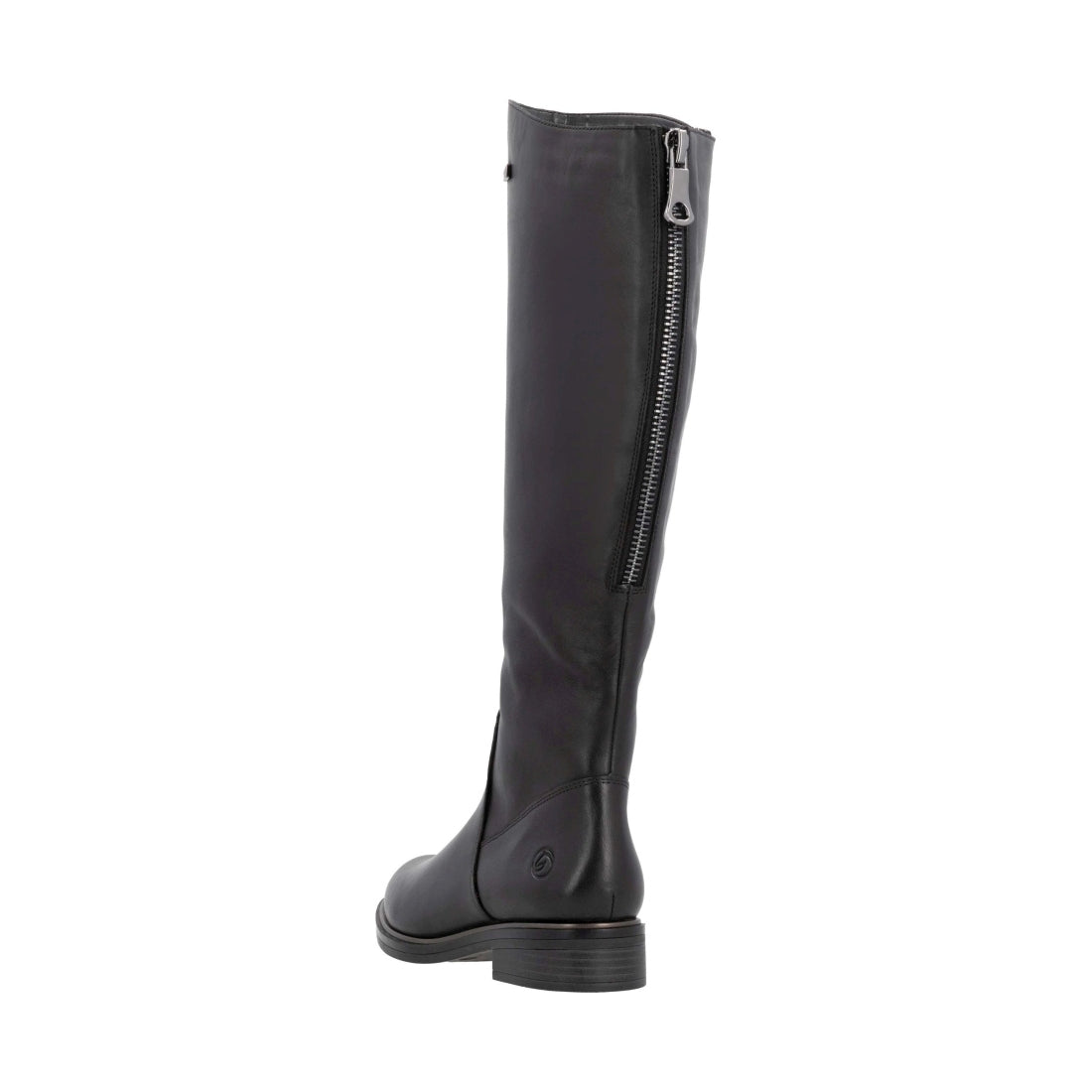 black elegant closed ladies' boots