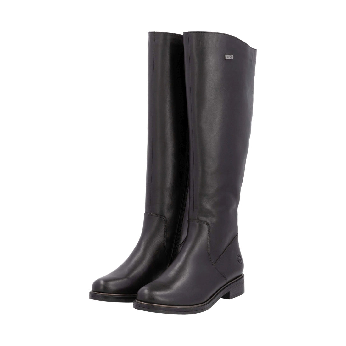 black elegant closed ladies' boots