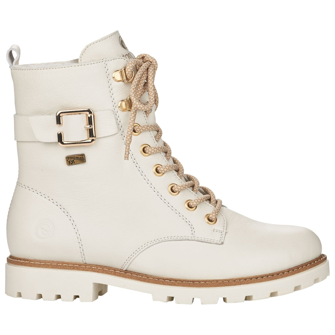 white casual closed ladies mid height boots