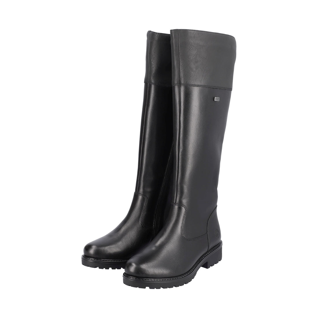 black elegant closed ladies' boots