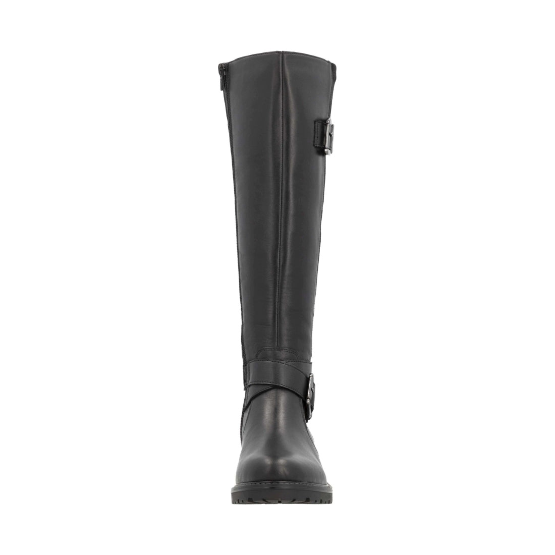 black elegant closed ladies' boots