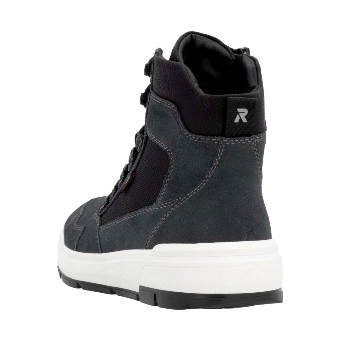 grey combination casual closed men's boots