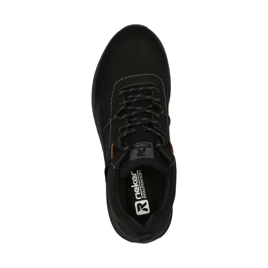 black casual closed men's shoes