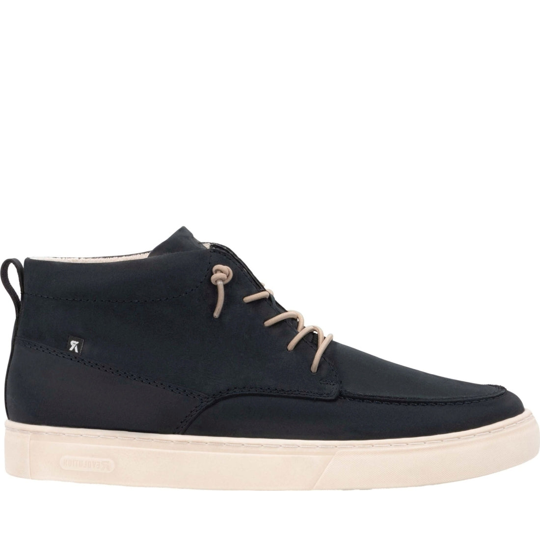 blue casual closed men's boots
