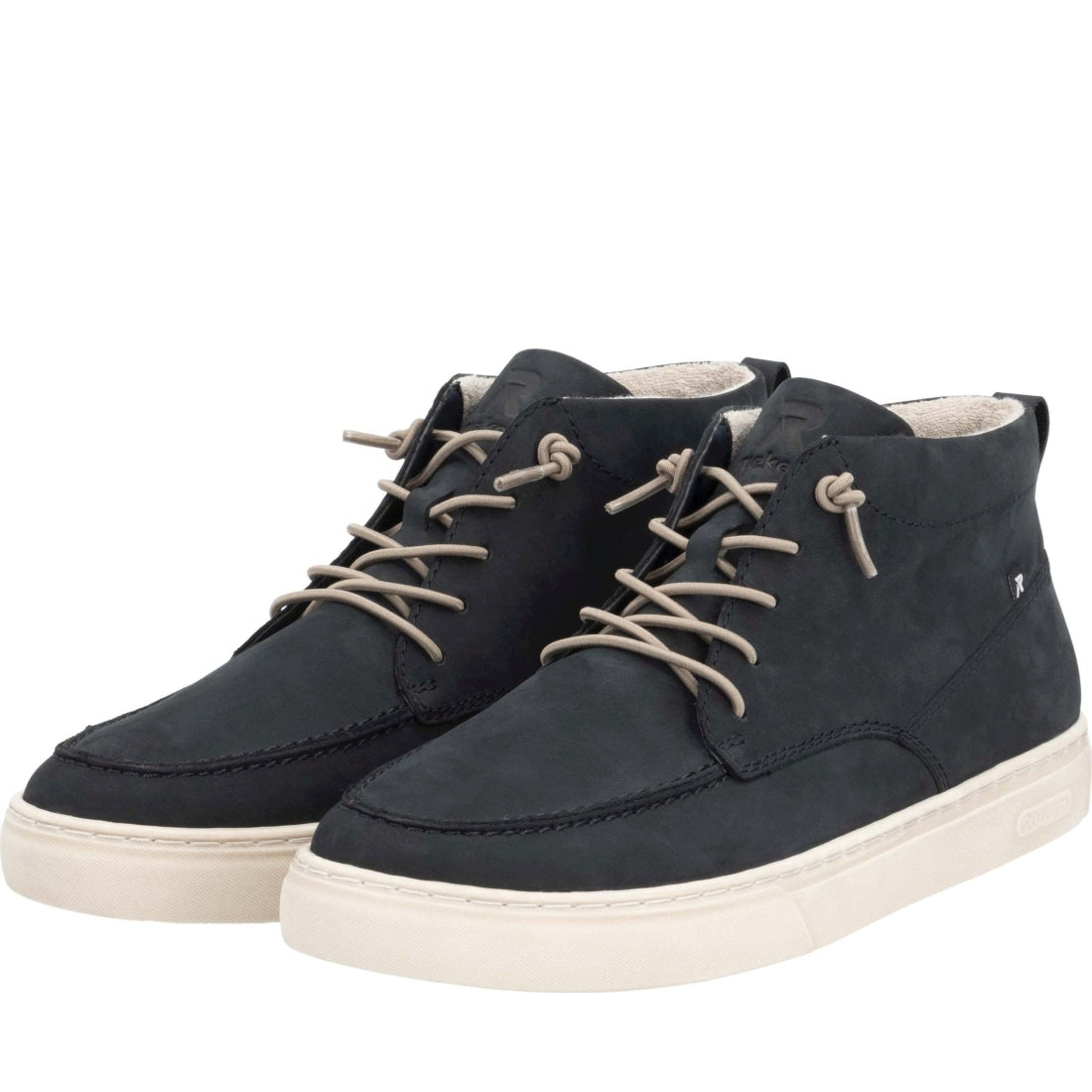 blue casual closed men's boots