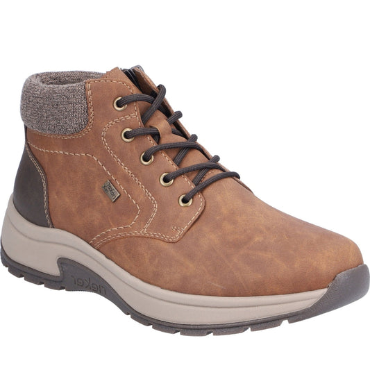 brown casual closed men's boots