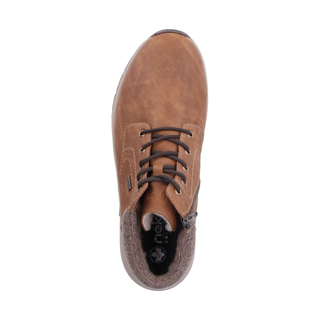 brown casual closed men's boots