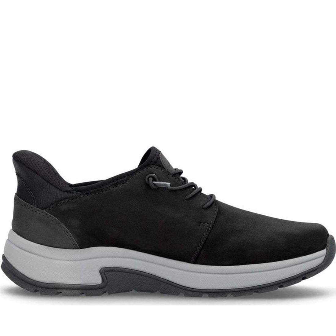 black casual closed men's shoes