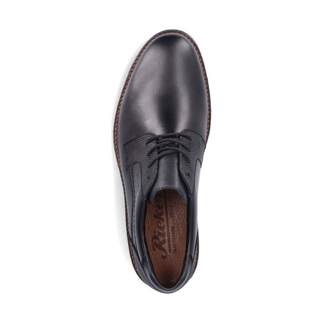 black elegant closed men's shoes