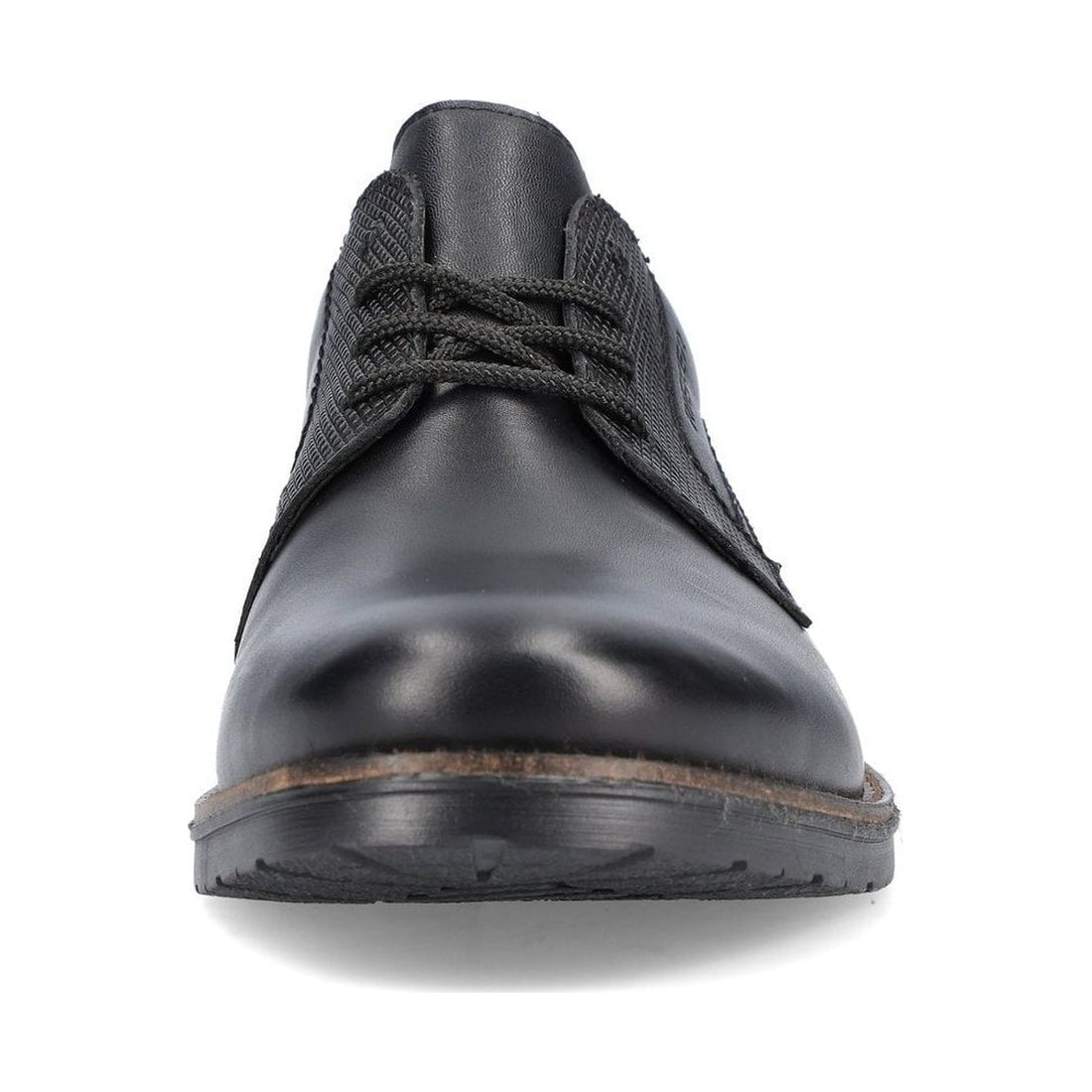 black elegant closed men's shoes