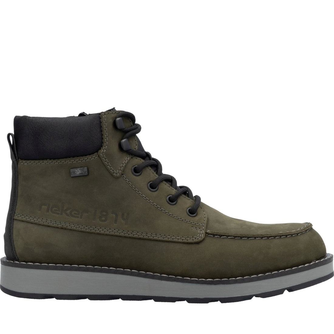 green combination casual closed men's boots