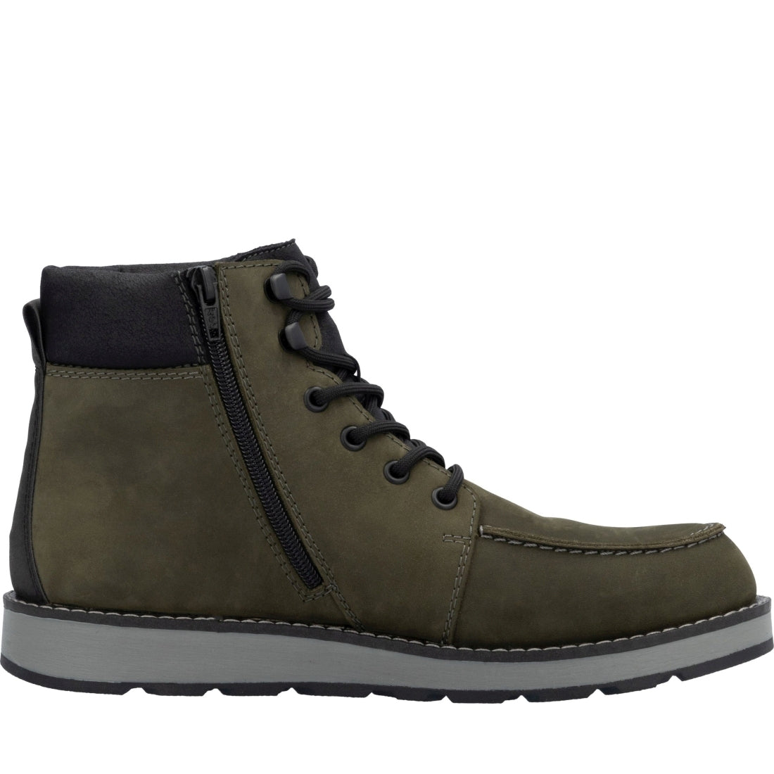 green combination casual closed men's boots