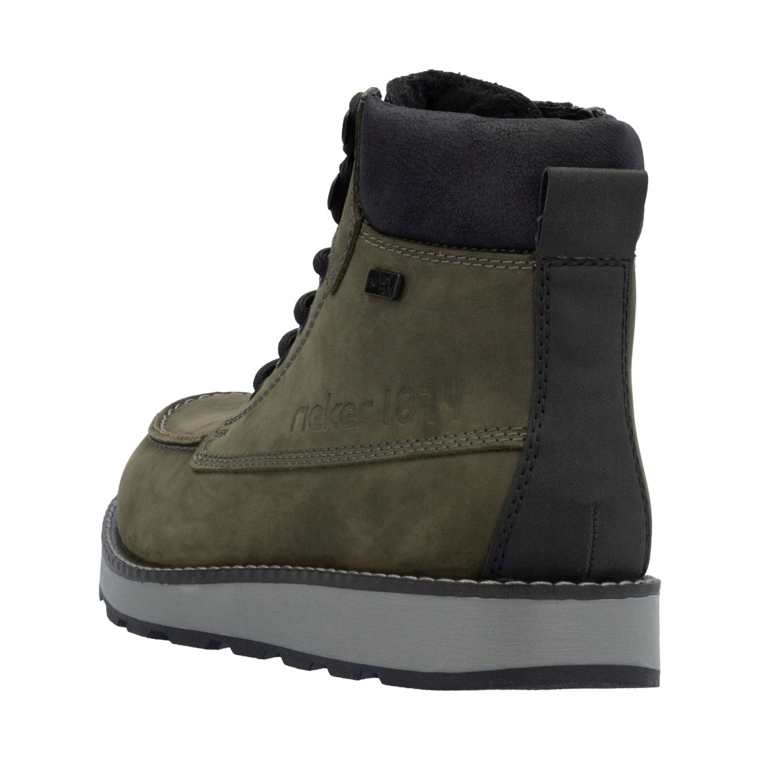 green combination casual closed men's boots