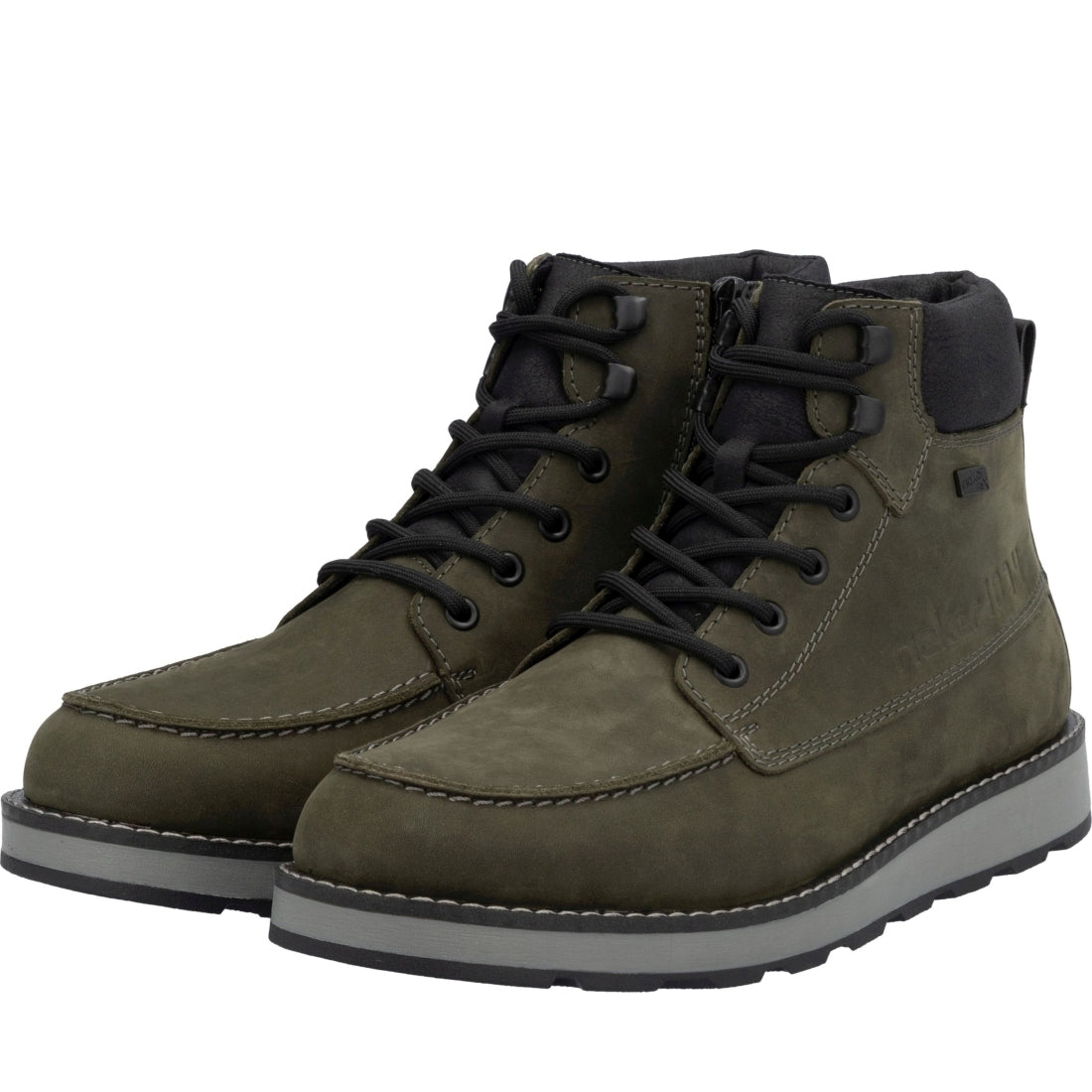 green combination casual closed men's boots