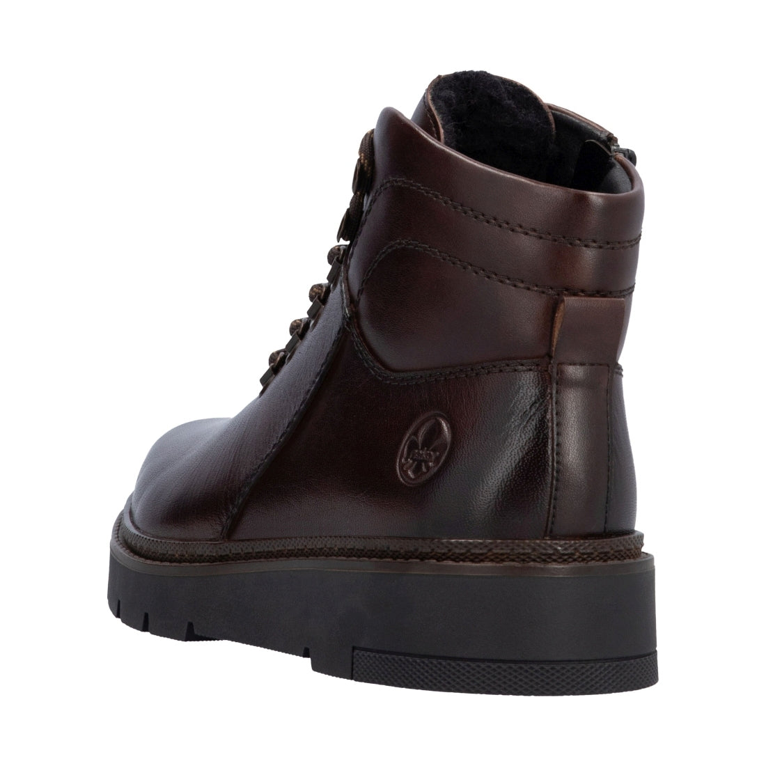 brown casual closed men's boots