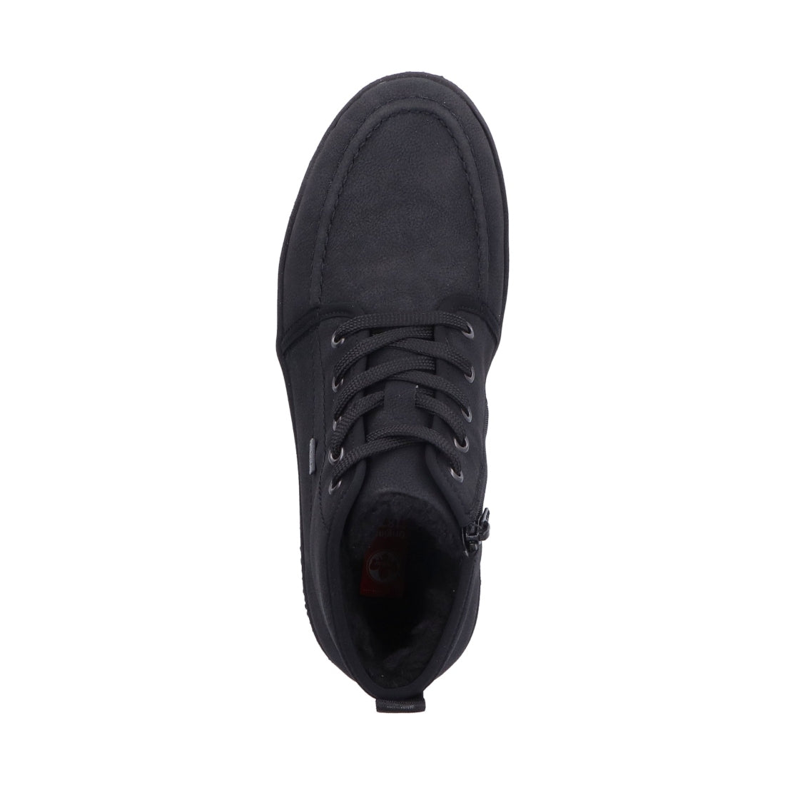 black casual closed men's boots