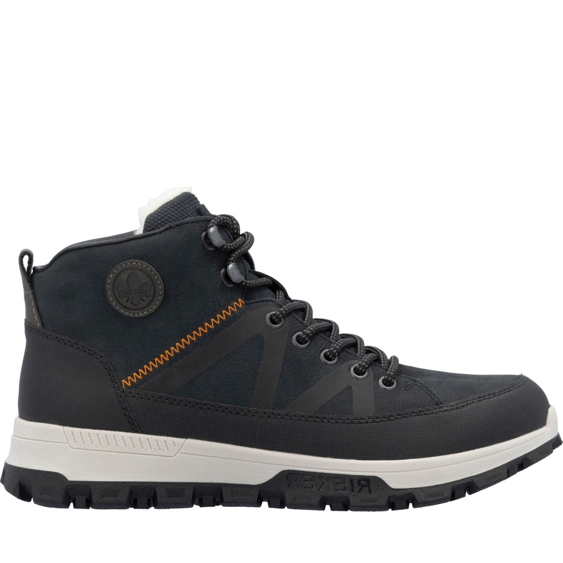 blue combination casual closed men's boots