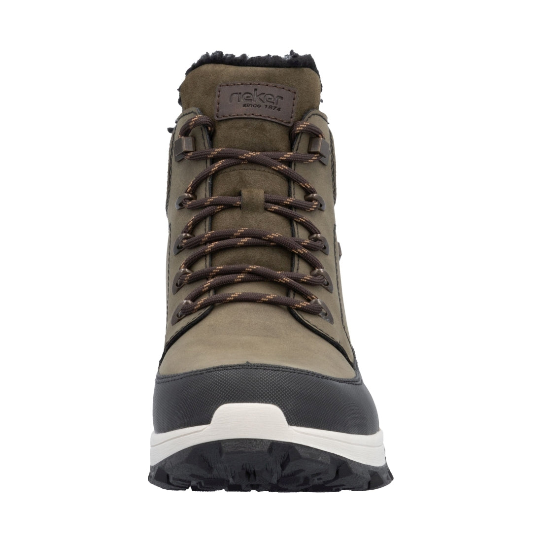 green combination casual closed men's boots