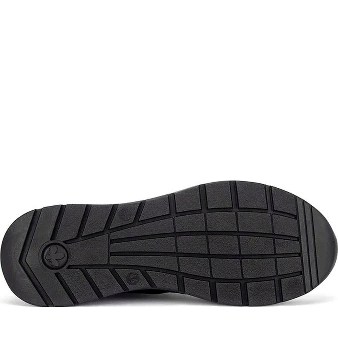 black casual closed men's shoes