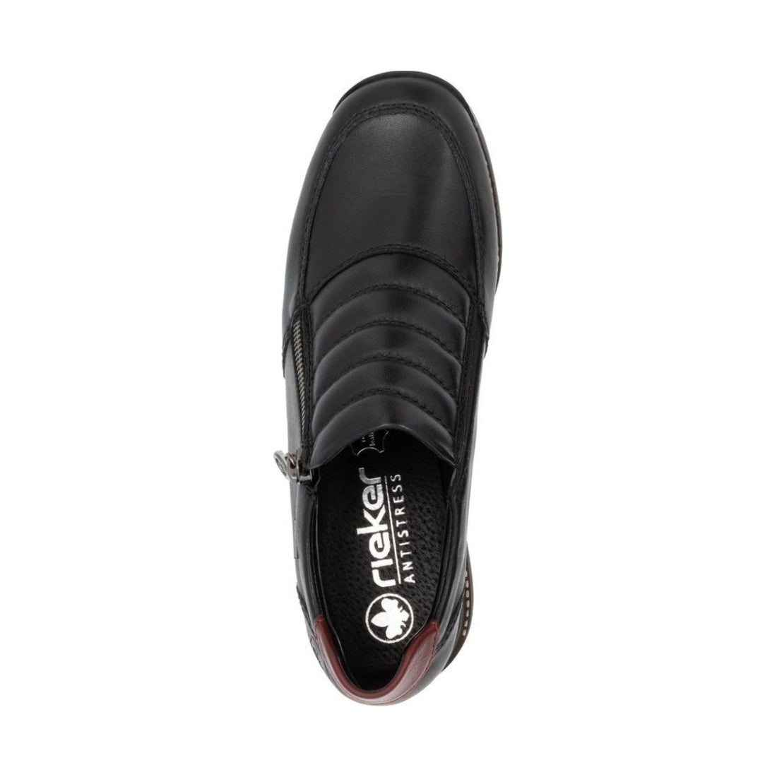 black casual closed ladies shoes