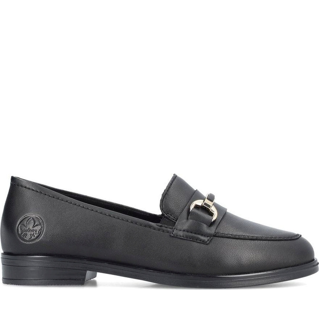 black elegant closed ladies shoes