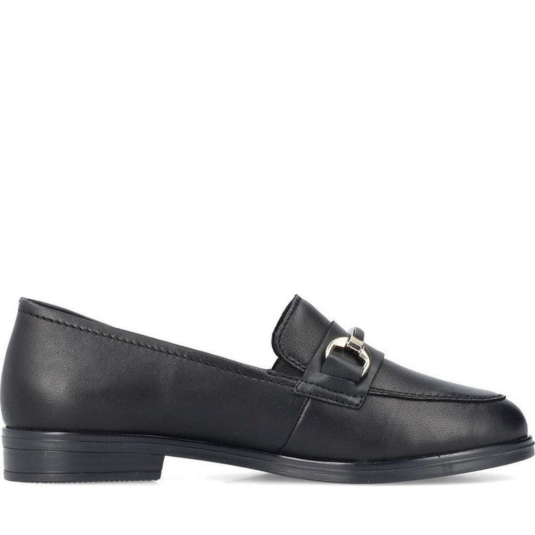 black elegant closed ladies shoes