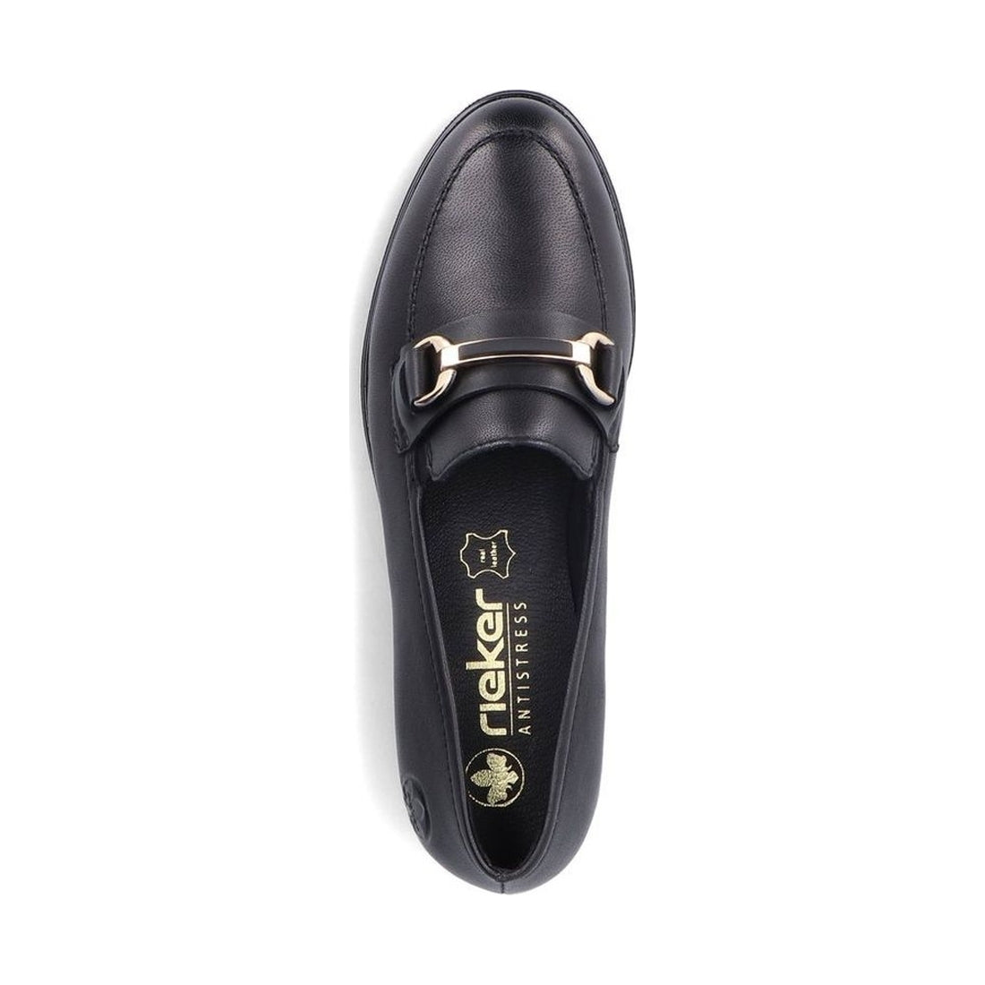 black elegant closed ladies shoes