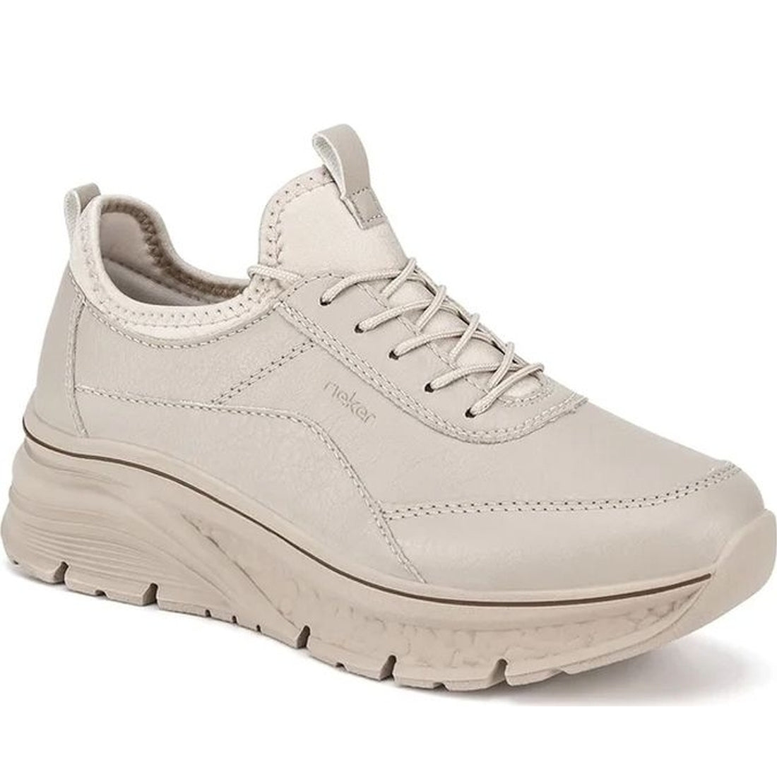 beige casual closed ladies shoes