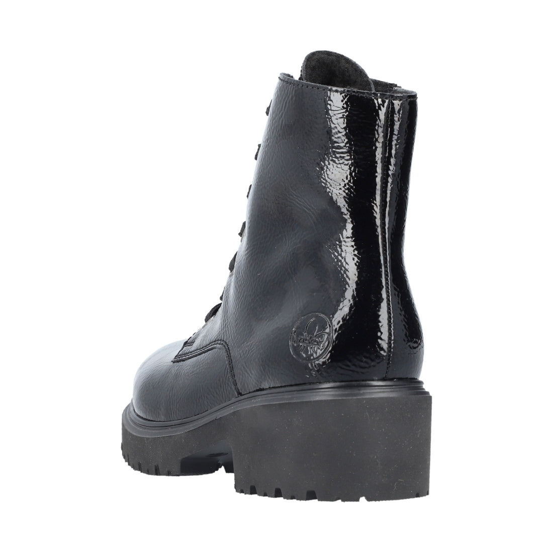 black casual closed ladies mid height boots