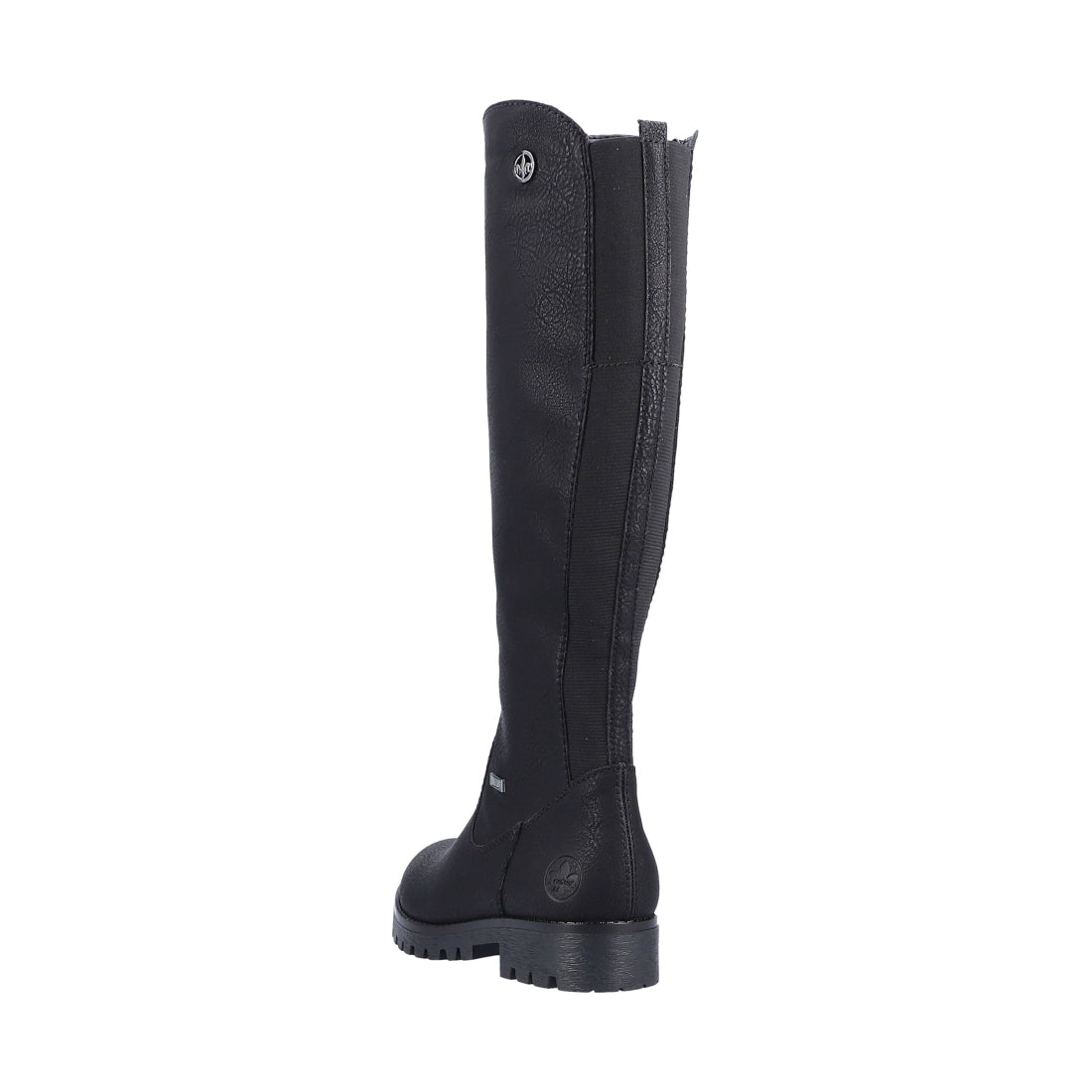 black casual closed ladies' boots