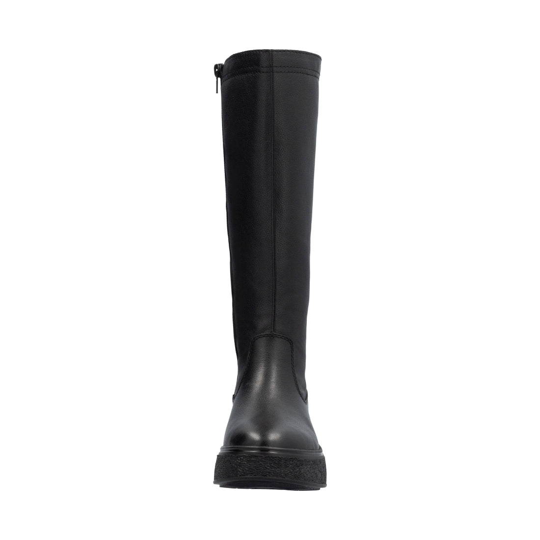 black casual closed ladies' boots