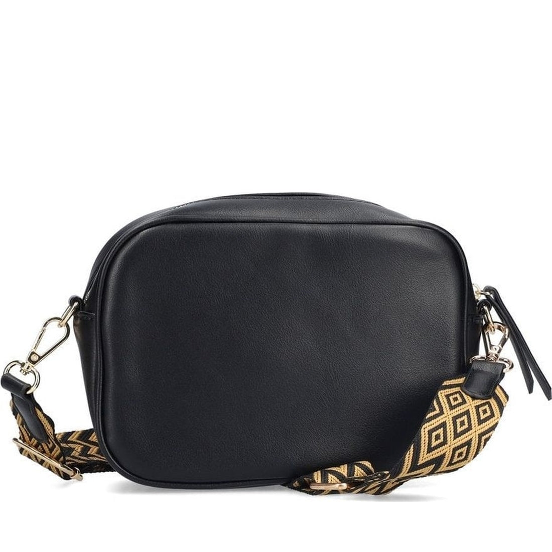 black casual crossbody