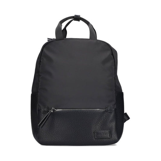 black casual backpack