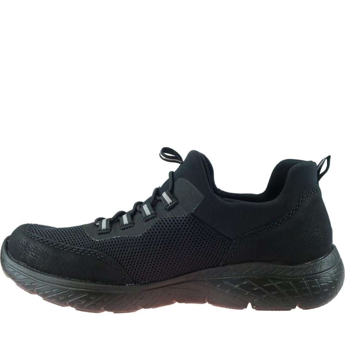 black casual closed ladies shoes