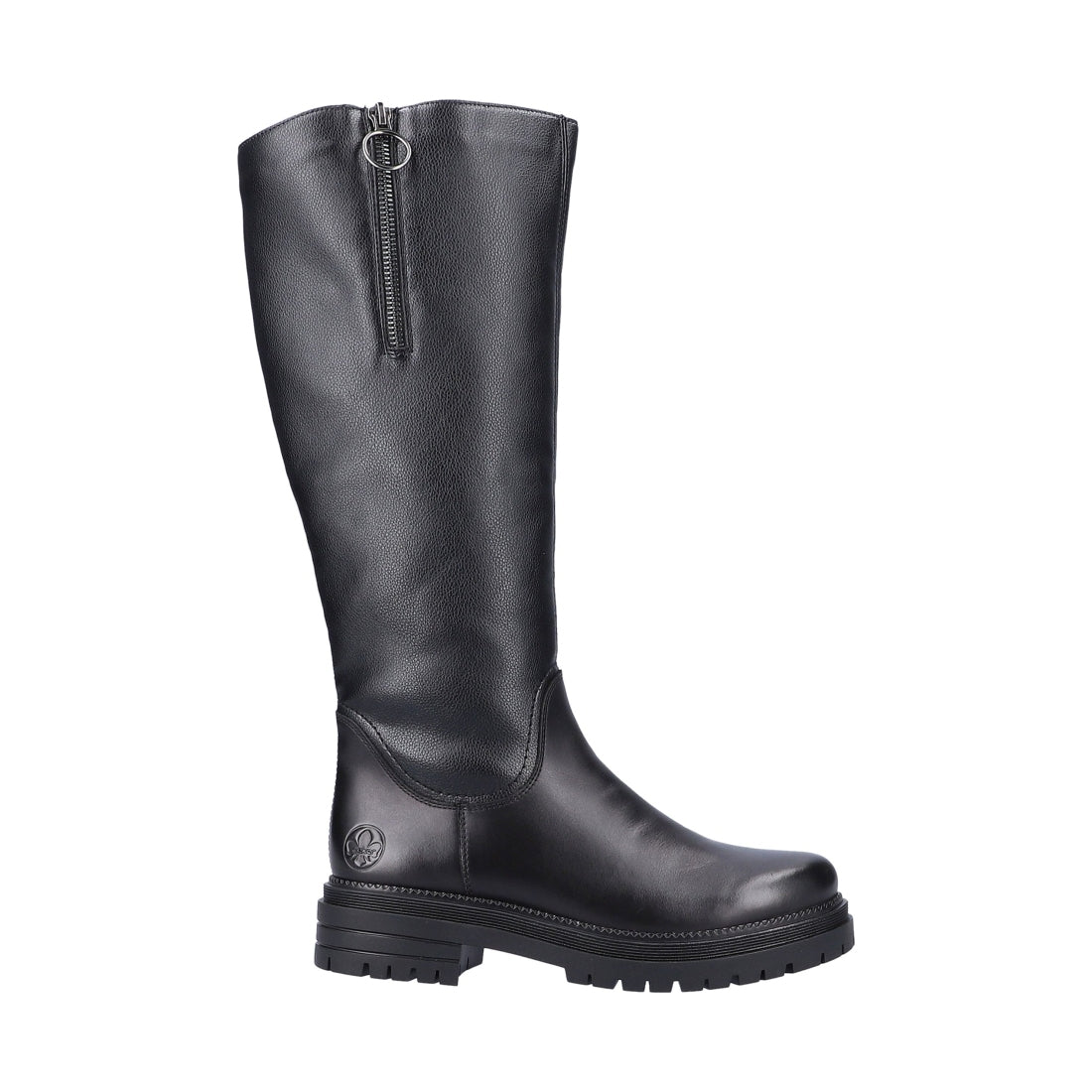 black casual closed ladies' boots