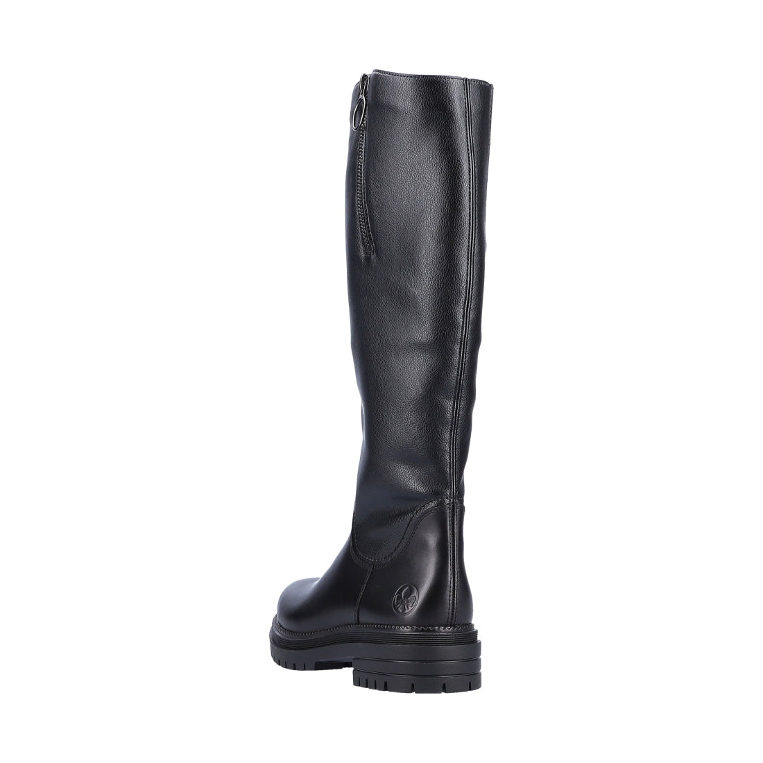 black casual closed ladies' boots