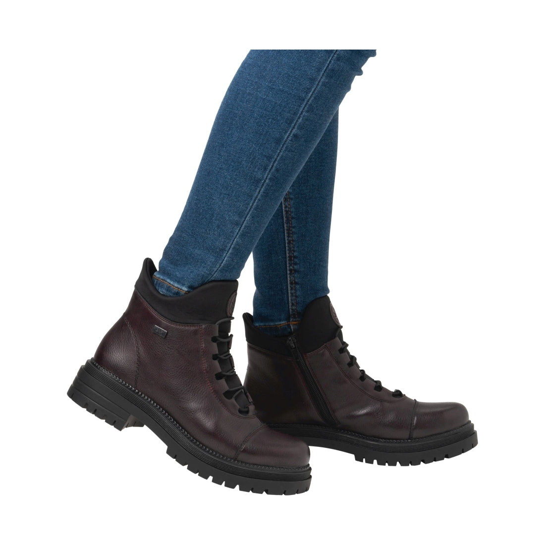 casual closed ladies mid height boots