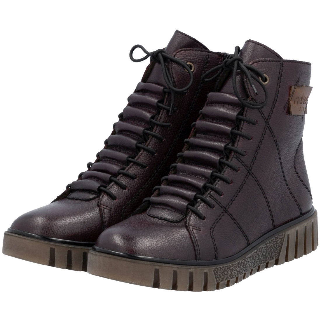 casual closed ladies mid height boots