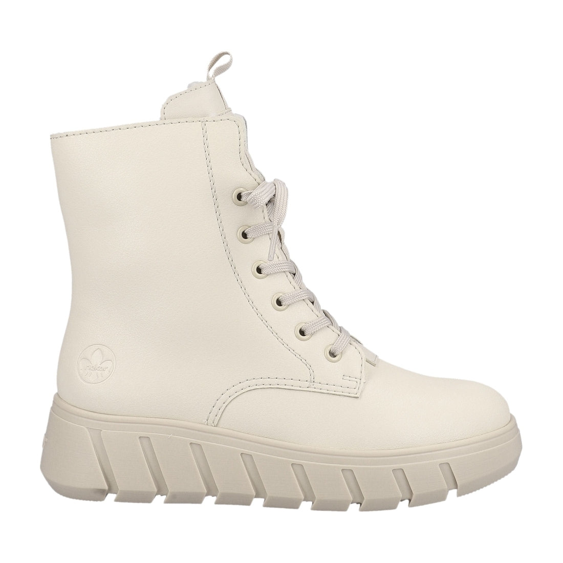 beige casual closed ladies mid height boots