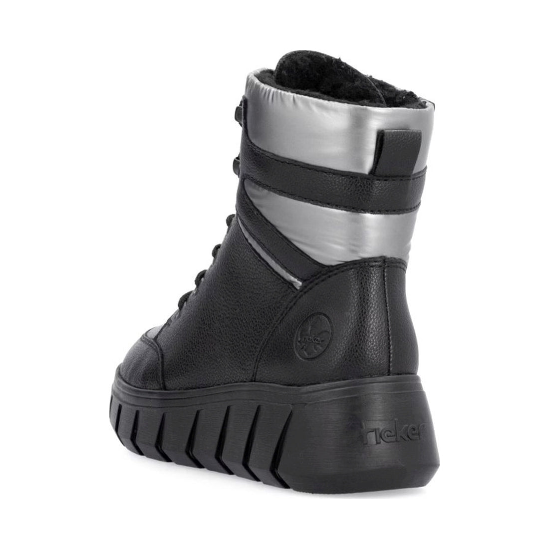 black casual closed ladies mid height boots